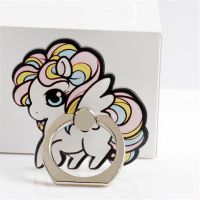 Unicorn Mobile Phone Stand Holder Cute Animal Finger Ring Mobile Smartphone Holder Stand For iPhone Xiaomi Huawei All Phone