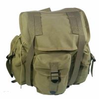 WWII WW2 US ARMY MUSETTE SOLDIER M14 HAVERSACK MILITARY BACKPACK POUCH EQUIPMENT COLLECTION MILITARY WAR REENACTMENTS