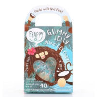 ขนมวุ้นเจลาตินสำเร็จรูป Frappy Gummy กัมมี่รสมะพร้าวอ่อน ผสมแคลเซียม 40g