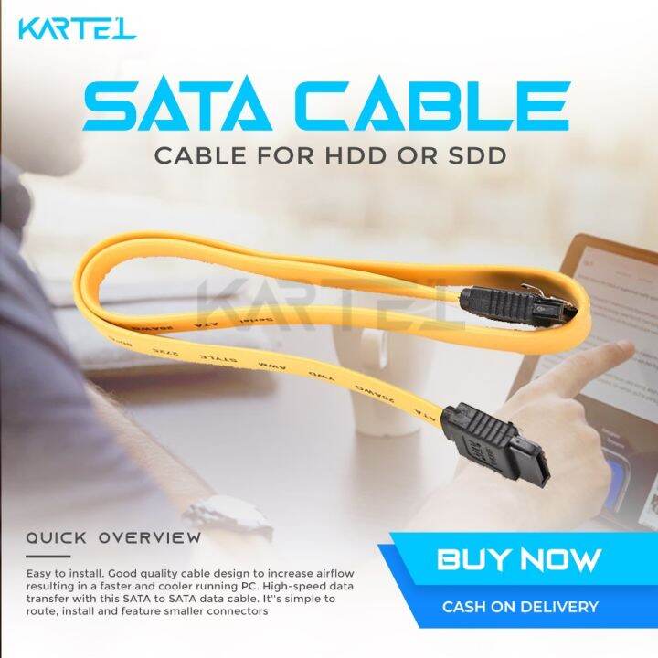 SATA CABLE 3.0 SATA III 6GB High Speed Lazada PH