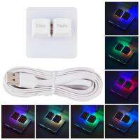 (ในสต็อก) สีดำ RGB USB ปุ่มกด2-Key คัดลอกและวางรหัสผ่านหนึ่งที่สำคัญหลายคีย์ผสมปุ่มลัดที่กำหนดเอง OSU คีย์บอร์ดเกม **