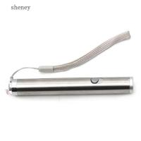 SHENEY ของเล่นเครื่องมือตลกแบบ2 In 1ตัวชี้สัตว์เลี้ยงแบบโต้ตอบไฟ LED Chaser ของเล่นแมว