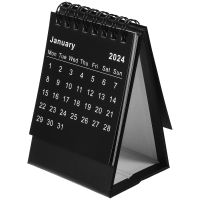 2024 Mini Desk Calendar Decorative Standing Office Gift Planner Ornament Creative