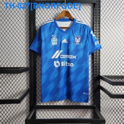 ● 2022/2023 Tigers Away II Football Shirt blue Mens Sports Short Sleeve Jersey