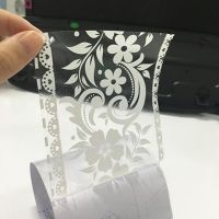 White Lace Bathroom Mirror Decorative Crown Transparent Detachable Wallpaper Border Shop Display Window Sticker Home Decoration