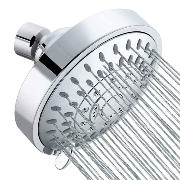 2x-shower-head-high-pressure-5-settings-showerhead-with-adjustable-swivel-ball-joint