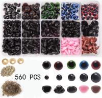 560752 PCS screw combination color Plastic Crafts Safety Eyes for Bear Soft Toy Animal Doll DIY Accessories For Doll Making