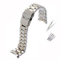 18mm 20mm 22mm High Quality Stainless Steel Watchband Flat/Curved End Strap Bracelet For Casio Tissot Seiko Metal Watch Chain