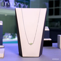 Lenya Jewelry  สร้อยคอเงินแท้ 925 ประดับพลอยดีไซน์ไล่ระดับ สะท้อนความงดงามตามธรรมชาติ จึงเข้าได้กับทุกโอกาส พร้อมเสริมราศีให้กับผู้สวมใส่