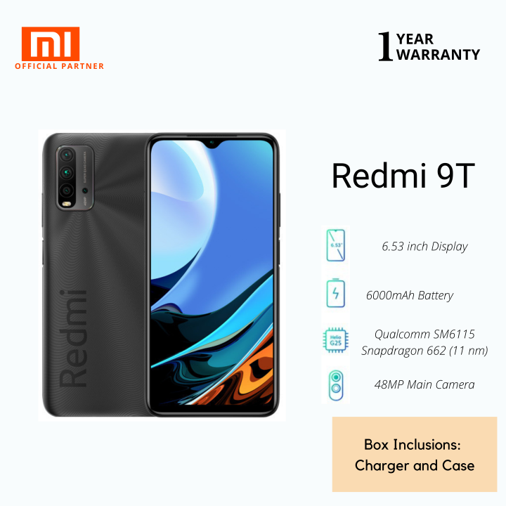 redmi 9t inches