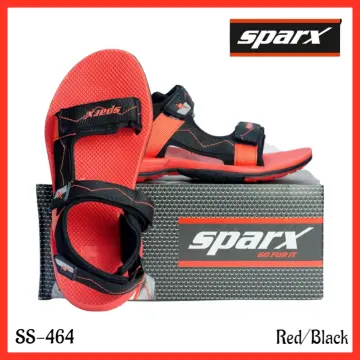 Sparx Men Black, Red Sandals - Price History