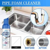 Drain Pipe Foam Cleaner Spray 60ml All-purpose Dredge Deodorant Drain Clog Remover Household Pipe Foam Clean Sewer Toilet Agent Traps Drains