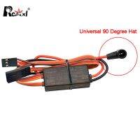 RCEXL Universal On Board Glow System Methanol Engine Ignition With LED Indicator 90 Degree Pipe Spring Self-Locking Structure Wires Leads Adapters
