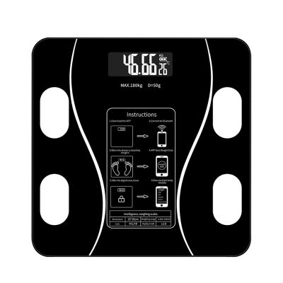 Bluetooth Bathroom Smart Scales Body Fat Balance Digital Weight Weighing Scale Wireless APP Floor Balance Charging And Battery