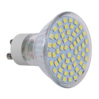 【✔In stock】 gaqiugua6 หลอดไฟหลอดไฟไฟสปอร์ตไลท์ Cnim 10X5W Gu10 3528 Smd 60หลอด Led สีขาวบริสุทธิ์6500K ใหม่220V