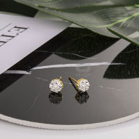 ?Amantio Diamond?ต่างหูเพชร ETERNITY EARRING 18K  (E COLORน้ำ99)