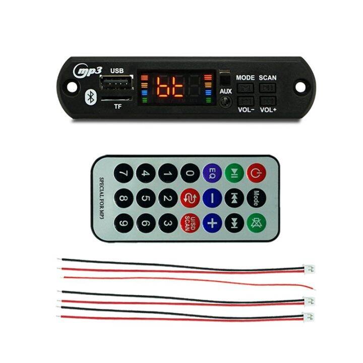 bluetooth-5-0-mp3-player-decoder-board-fm-radio-tf-usb-2x40w-aux-module-receiver-jq-d063bt-kit-audio-amplifier-board