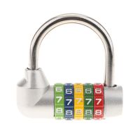 【CC】❉۩  Combination Padlock 5 Digit Number Password Code Lock Gym Locker Drawer Luggage Cabinet Toolbox Door