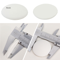 Renk 2x round Wall Protector self adhesive door Handle bumper GUARD stopper ยาง