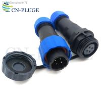 ❅ SP16 4 pin Waterproof ConnectorAutomotive Aviation LED power Cable Docking Connector Plug Socket Male and Female IP68