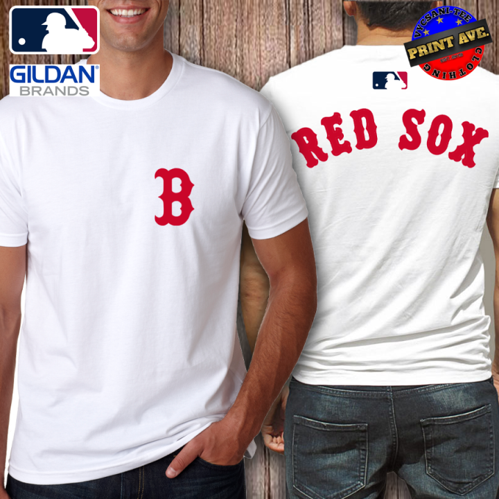 Boston Red Sox T-Shirt printed by Print AVE. MLB Boston Red Sox inspired