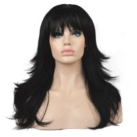 StrongBeauty Wig Natural Layered Long Straight Hair Synthetic Hair Brown/Black wigs for black women [ Hot sell ] Toy Center 2