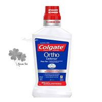 น้ำยาบ้วนปากจัดฟัน คอลเกต สำหรับคนจัดฟัน Colgate Phos Flur Ortho Defense 500 ml