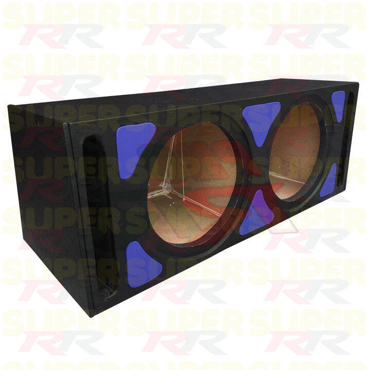 12'' 2Hole Double PVC Sub Woofer Speaker Hot Box Mixture 6' and 4