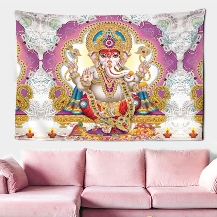 yf-elephant-mandala-tapestries-multiple-sizes-wall-hanging-ganesha-tapestry-walls-decor-polyester-fabric-home