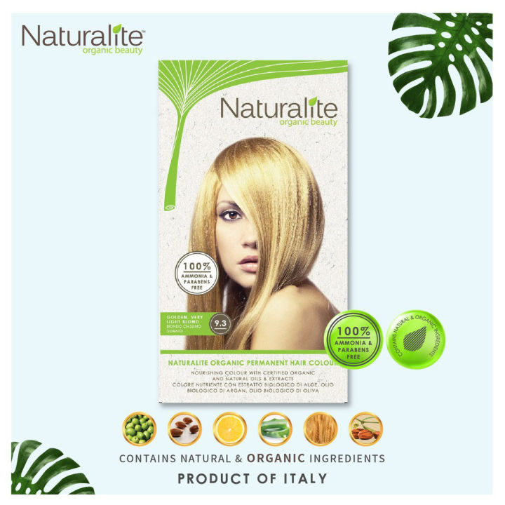 naturalite-ผลิตภัณฑ์เปลี่ยนสีผม-ออร์แกนิค-9-3-โกลเด้น-organic-permanent-9-3-golden-very-light-blond-hair-colour-110ml