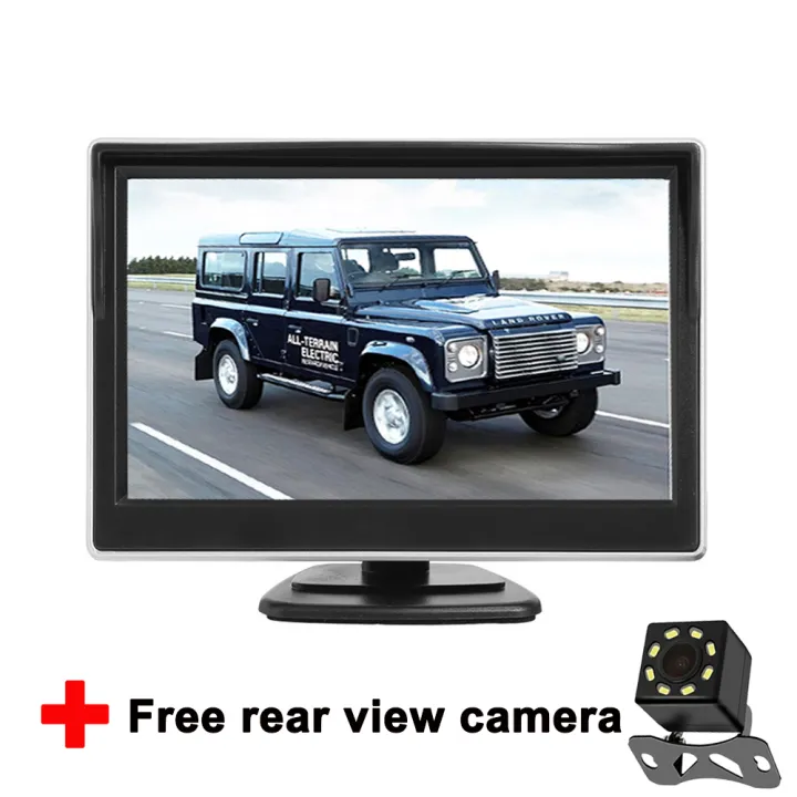 🚘High Quality Reversing Rear View System 5 Inch 628*582 Pixels TFT LCD