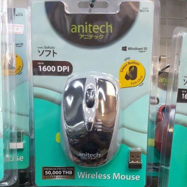 anitech-เมาส์ไร้สาย-mouse-wireless-รุ่น-w214