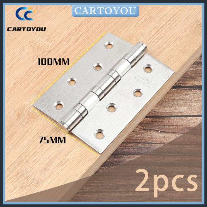 Stainless Steel 304 Bearing Thickness Interior Quiet Door Hinges with