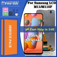 ♣❀◊ Original For Samsung Galaxy M11 LCD M115 SM-M115 M115F M115G/DS LCD Display Touch Screen Digitizer Glass Assembly with Frame