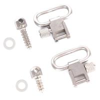 Ministar 1Pair Steel Strap Ring Professional Quick Detachable Sling Swivel Accessories