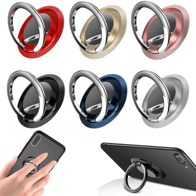Phone Ring Holder Handy Finger Ring Stand Universal 360° Adjustable Loop Kickstand for 4 8 Smart Phone