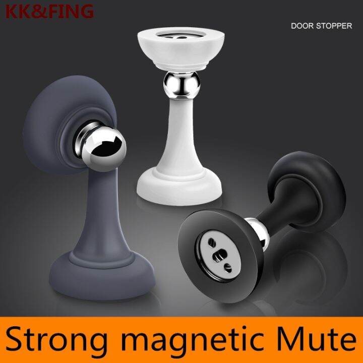 kk-amp-fing-strong-magnetic-silent-suction-household-bedroom-free-punch-door-suction-anti-collision-door-stop-silicone-floor-suction-decorative-door-stops