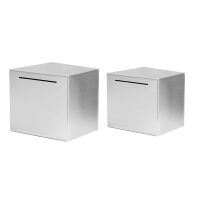 Safe Piggy Bank Made of Stainless Steel,Safe Box Money Savings Bank for Kids,Can Only Save the Piggy Bank That Cannot Be Taken