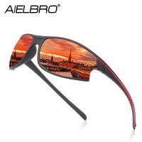 AIELBRO Glasses 2021 Polarized Cycling Sunglasses Fishing Hiking UV400 Men 39;s Sunglasses Bicycle Eyewear Sunglasses for Men