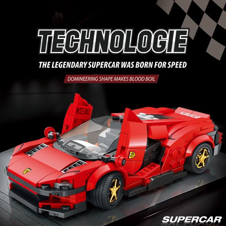 new-daytona-sp3-racing-car-building-blocks-city-speed-champion-series-sports-vehicle-supercar-bricks-boy-toys-gifts-for-children