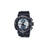 Casio] G-Shock นาฬิกา [ของแท้สินค้าในประเทศ] มีวิทยุพร้อมระบบบลูทูธโครงสร้าง Core Guard คาร์บอนที่ใช้พลังงานแสงอาทิตย์รูปแบบการทำงานร่วมกันของ HondaJet GWR-B1000HJ-1AJR ผู้ชายสีดำ