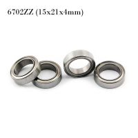 ‘；。、】= (10 PCS) 6702ZZ (15X21x4mm) Metal Shielded Ball Bearing Bearings 6702Z 15*21*4