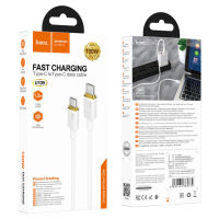 Hoco U109 สายชาร์จ 2 หัว 100W 5A ชาร์จเร็ว ความยาว 1.2 เมตร TYPE-C Original Series Speed Charging USB Cable