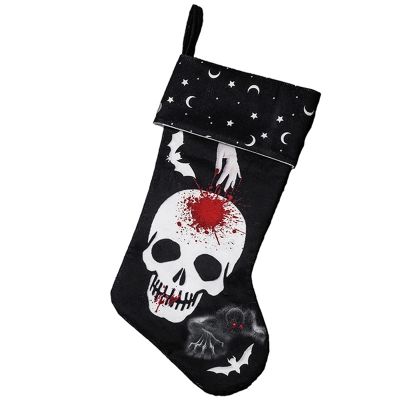 Halloween Decoration Socks Ghost Festival Skull Ghost Printing Gift Bag Pendant Hanging Decoration Horror Scene