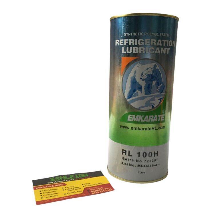 Emkarate 134a oil refrigerant freon lubricant car aircon supplies
