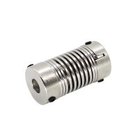 Bellows coupling spring screw CNC lathe stepping servo motor elastic connector