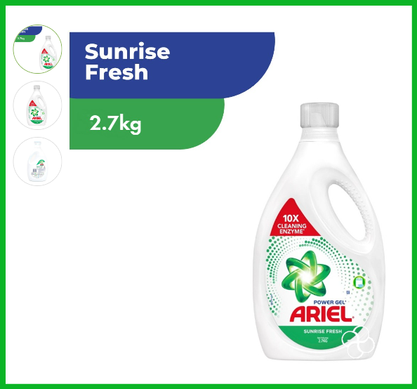 Ariel Sunrise Fresh Power Gel Detergent Kg Lazada Ph