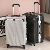 GghJMHKKvvv กระเป๋า Ins 20นิ้วนักเรียนชายและผู้หญิงเวอร์ชั่นภาษาเกาหลี24เคสมือถืออะลูมิเนียมรถเข็นแม่กุญแจกดรหัสอินเทรนด์