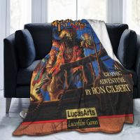 Video Game Monkey Island 2 LeChucks Revenge Blanket For Bed Graphic Micro Fleece Blankets and Throws Christmas Gifts