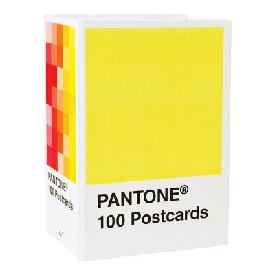 Pantone Postcard English original Pantone Postcard box color matching Pantone color card